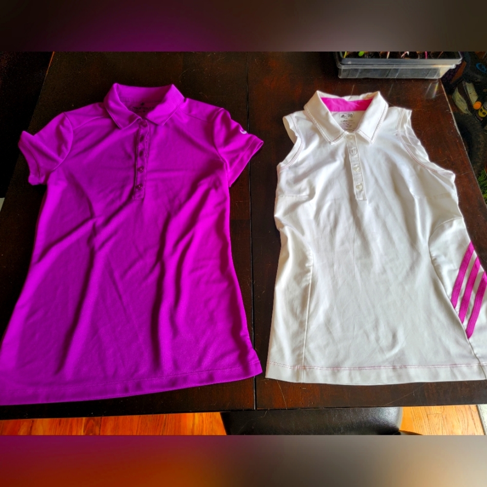 Nike & Adidas Golf Shirt Bundle - XS